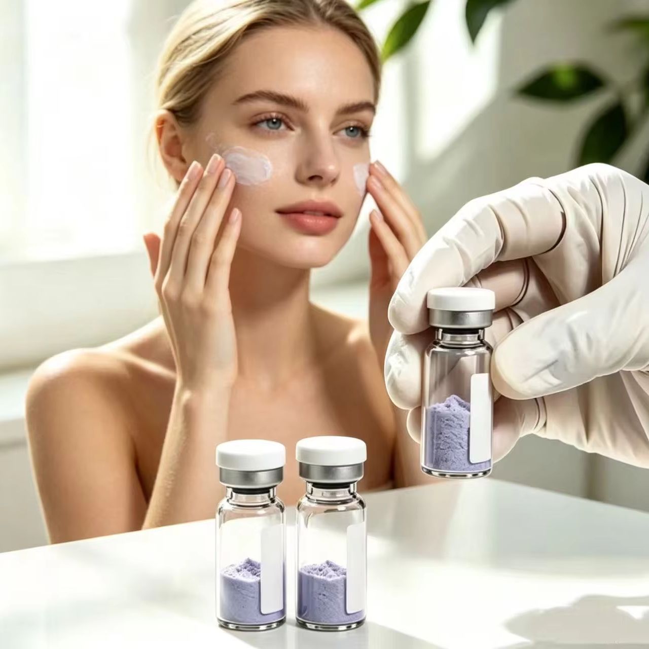 Luxury Skincare Brands - Ampoule de poudre lyophilisée de haute