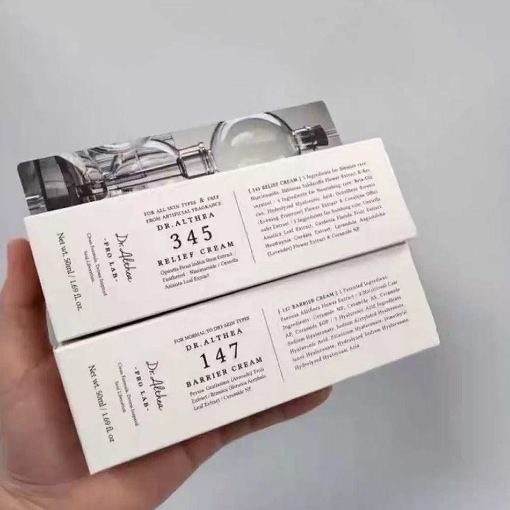 Luxury Skincare Brands - Crème Antioxydante 345/147, Sérum Réparateur Doux