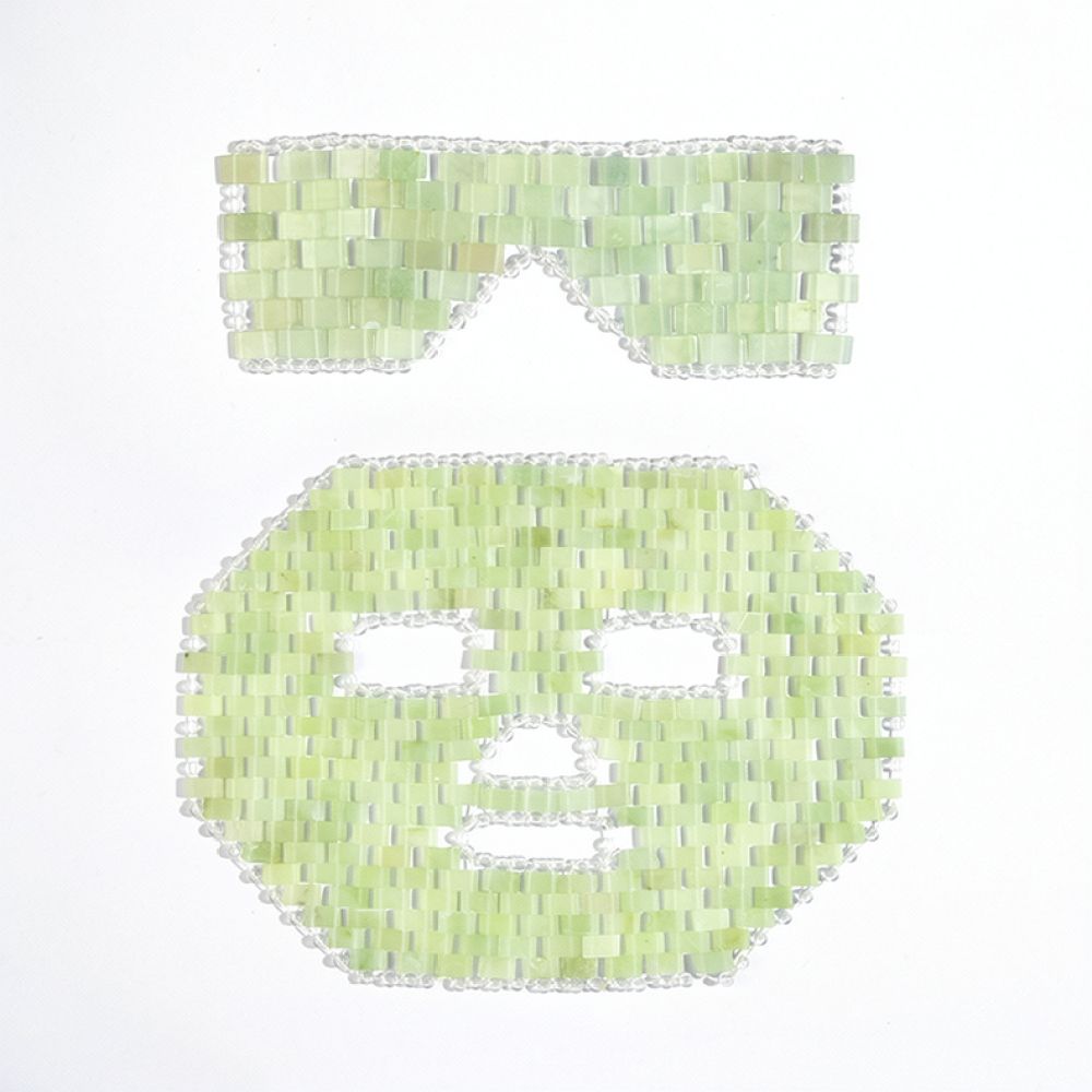 Masque pour les yeux en jade n - Luxury Skincare Tools avis et prix